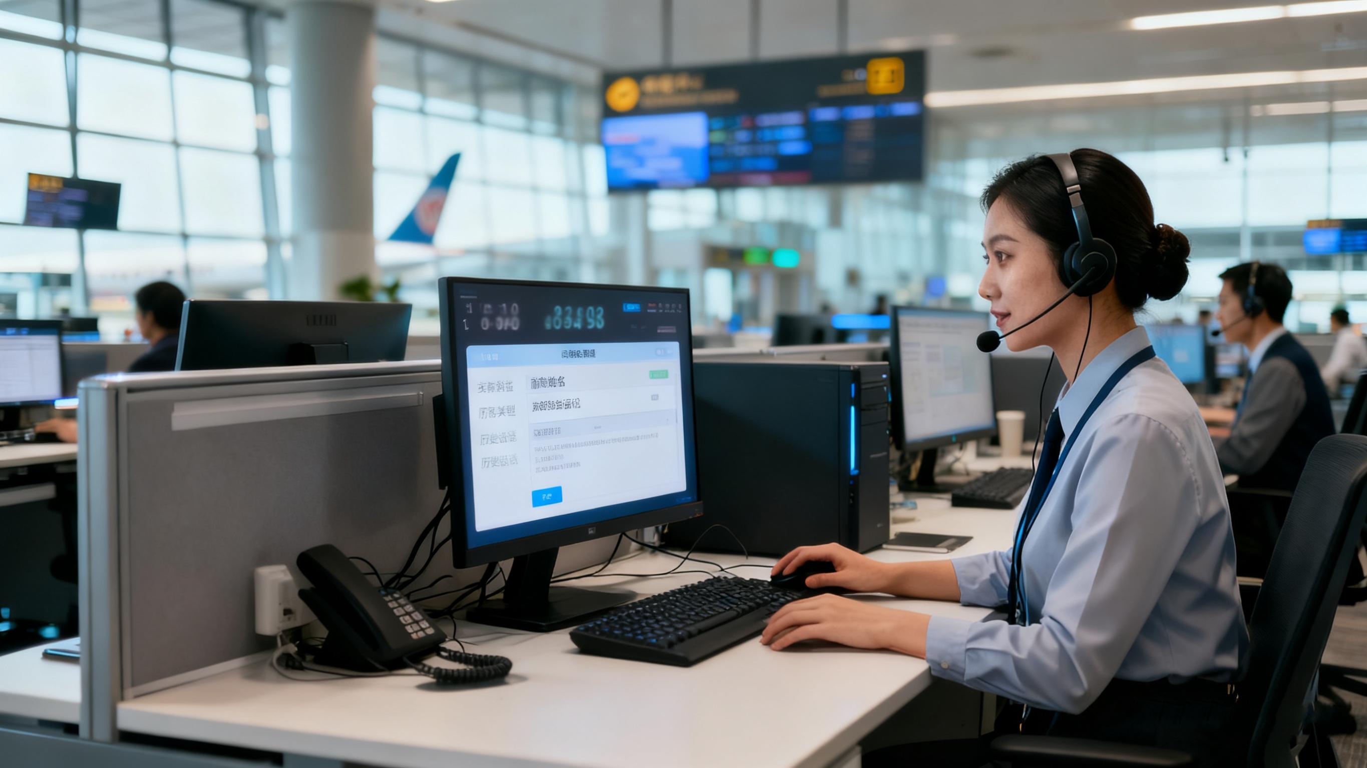 機(jī)場(chǎng)呼叫中心
